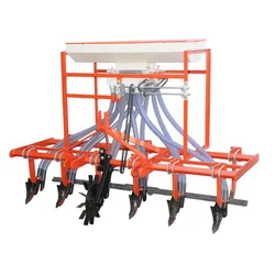 6 Tyne 12 Pipe Seed & Fertilizer Drill for Tractor 35 HP Onwards